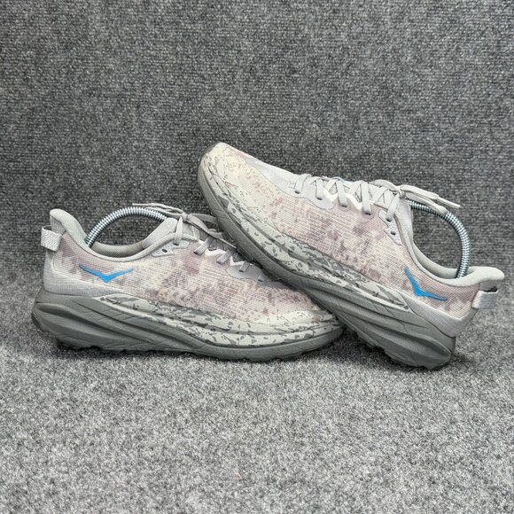 Hoka Speedgoat 6 Trail Running Shoes Men's Size 9 Gray Athletic Outdoor Sneakers - Picture 8 of 12